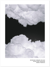 Load image into Gallery viewer, &quot;Black Sky - White Clouds&quot; by Ramiro Pianarosa
