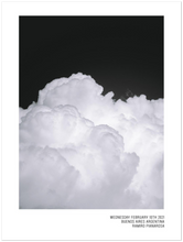 Load image into Gallery viewer, &quot;Black Sky - White Cloud&quot; by Ramiro Pianarosa
